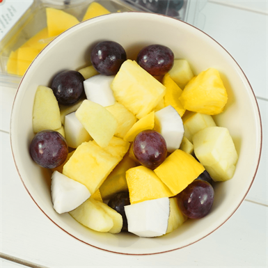 Meyve Salatası (Ananas, Elma, Hindistan Cevizi, Mango, Üzüm), Paket